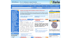 Desktop Screenshot of news.allelebiotech.com